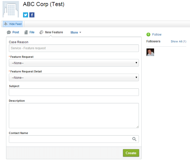 New_Feature_Request_Chatter_Publisher_Action