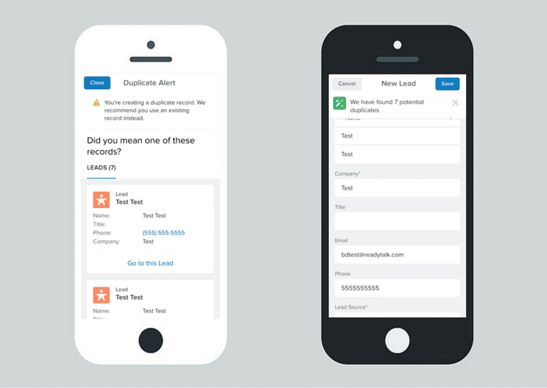 Duplicate Management on iPhone