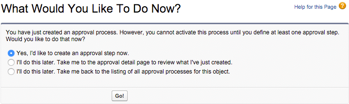 approval process next steps