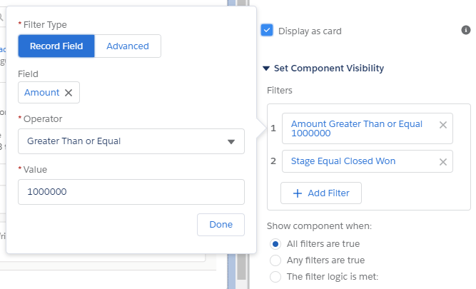 Component Visibility